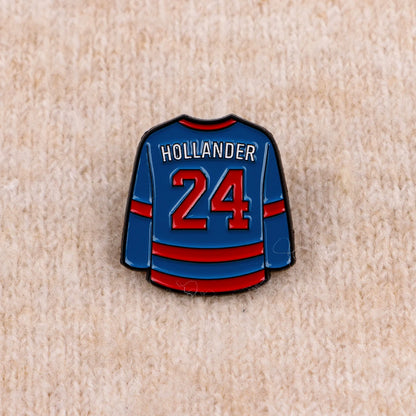 2pcs "Heated Rivalry " Enamel Pin Canadian TV Brooch For Coat Women's