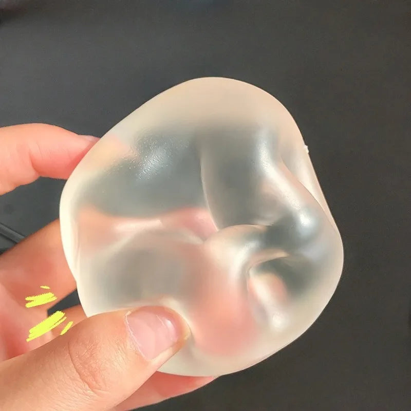 Squishy Plasticity Mochi Fidget Toys Transparency Coconut Oil Maltose