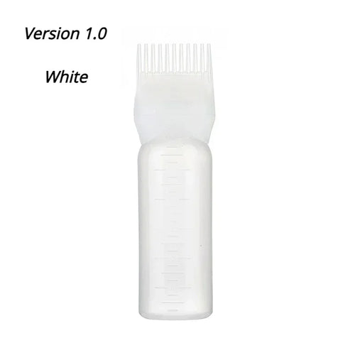 Silicone Shampoo Brush Head Scalp Massage Comb Hair Dye Tint Oil