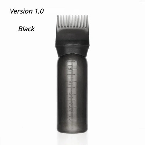 Silicone Shampoo Brush Head Scalp Massage Comb Hair Dye Tint Oil