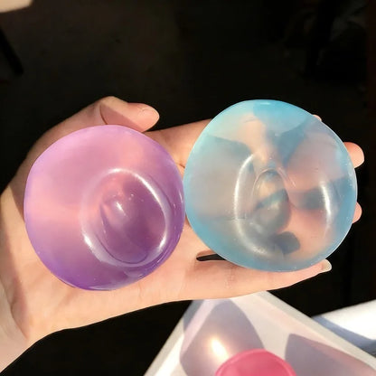 Squishy Plasticity Mochi Fidget Toys Transparency Coconut Oil Maltose